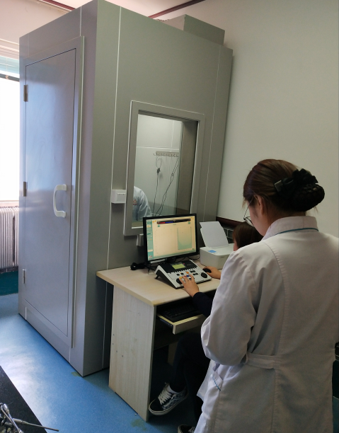 單門(mén)單墻聽(tīng)力篩查電測(cè)聽(tīng)室4(1.2*1.2*2.36m)